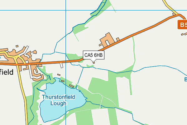 CA5 6HB map - OS VectorMap District (Ordnance Survey)