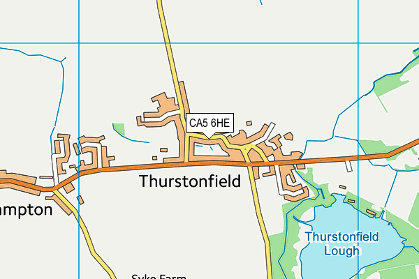 CA5 6HE map - OS VectorMap District (Ordnance Survey)