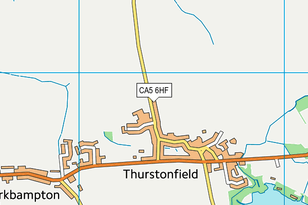 CA5 6HF map - OS VectorMap District (Ordnance Survey)