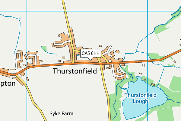 CA5 6HH map - OS VectorMap District (Ordnance Survey)