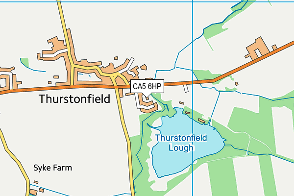 CA5 6HP map - OS VectorMap District (Ordnance Survey)