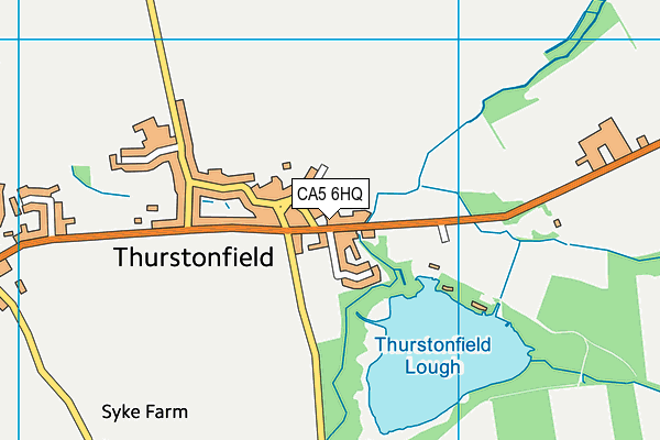 CA5 6HQ map - OS VectorMap District (Ordnance Survey)