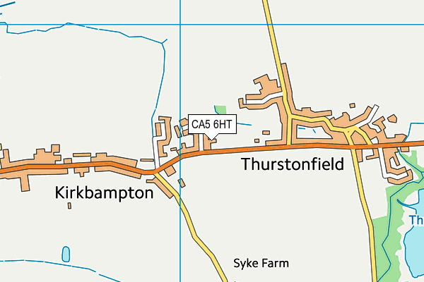 CA5 6HT map - OS VectorMap District (Ordnance Survey)