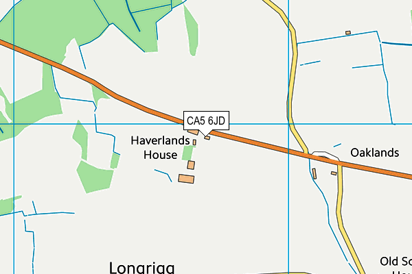 CA5 6JD map - OS VectorMap District (Ordnance Survey)