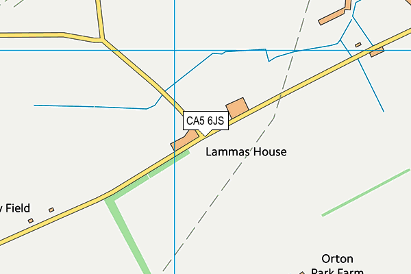 CA5 6JS map - OS VectorMap District (Ordnance Survey)