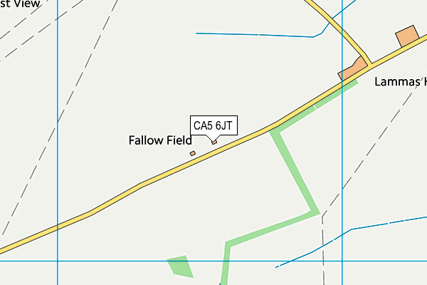 CA5 6JT map - OS VectorMap District (Ordnance Survey)