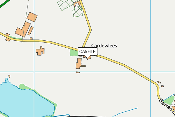 CA5 6LE map - OS VectorMap District (Ordnance Survey)