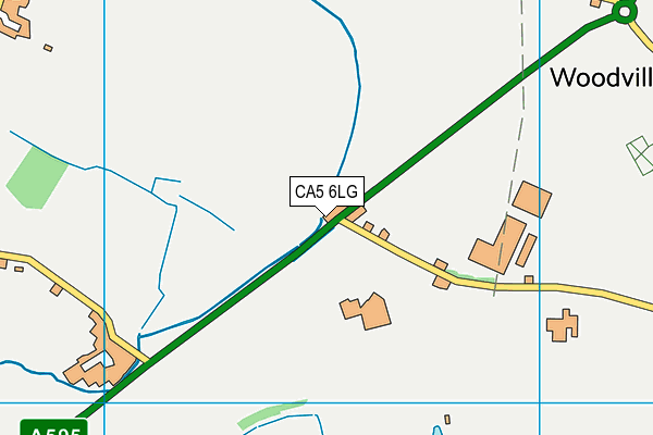 CA5 6LG map - OS VectorMap District (Ordnance Survey)