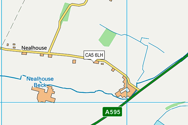 CA5 6LH map - OS VectorMap District (Ordnance Survey)