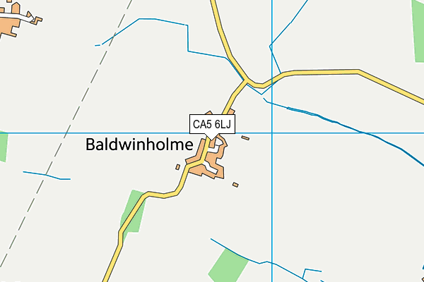 CA5 6LJ map - OS VectorMap District (Ordnance Survey)