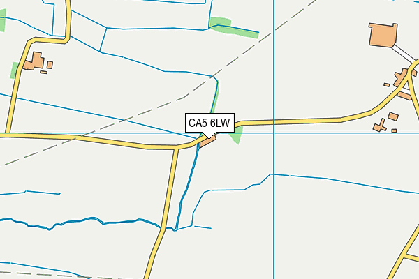 CA5 6LW map - OS VectorMap District (Ordnance Survey)