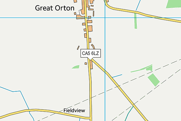 CA5 6LZ map - OS VectorMap District (Ordnance Survey)