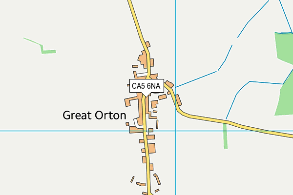 Great Orton Primary School map (CA5 6NA) - OS VectorMap District (Ordnance Survey)