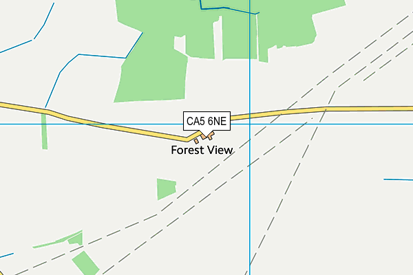 CA5 6NE map - OS VectorMap District (Ordnance Survey)