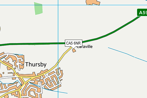 CA5 6NR map - OS VectorMap District (Ordnance Survey)