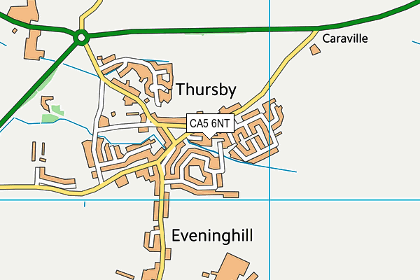 CA5 6NT map - OS VectorMap District (Ordnance Survey)