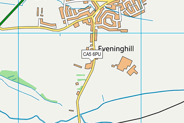 CA5 6PU map - OS VectorMap District (Ordnance Survey)