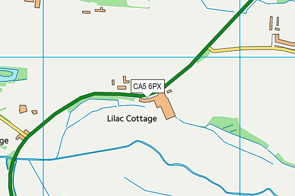 CA5 6PX map - OS VectorMap District (Ordnance Survey)