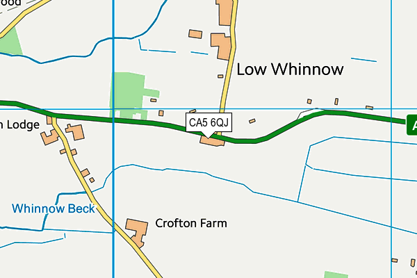 CA5 6QJ map - OS VectorMap District (Ordnance Survey)