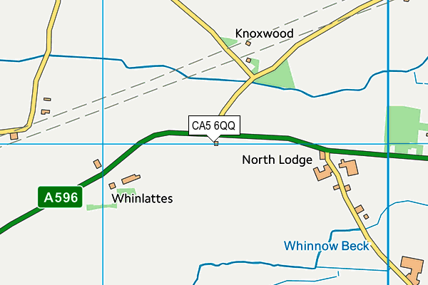 CA5 6QQ map - OS VectorMap District (Ordnance Survey)