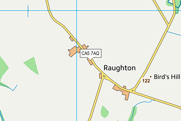 CA5 7AQ map - OS VectorMap District (Ordnance Survey)