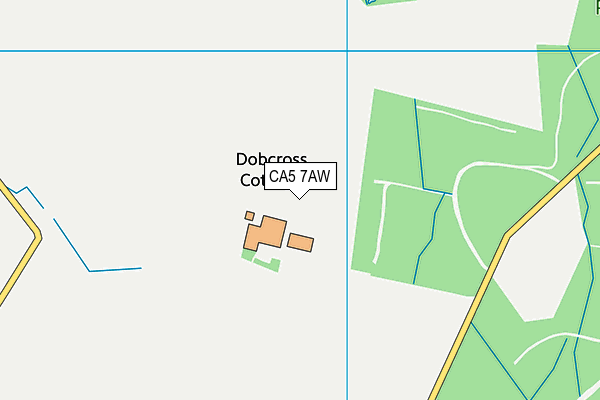 CA5 7AW map - OS VectorMap District (Ordnance Survey)