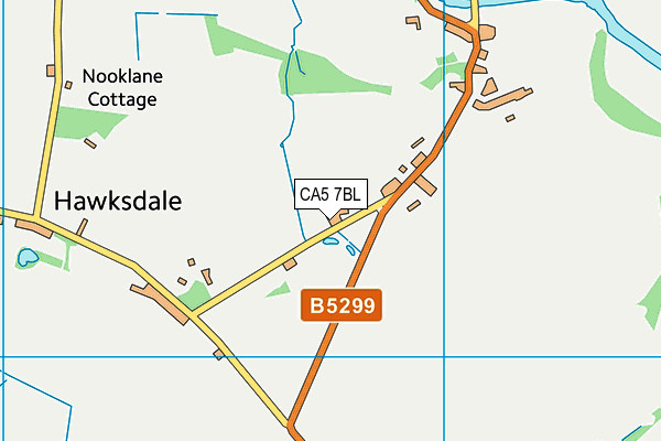 CA5 7BL map - OS VectorMap District (Ordnance Survey)