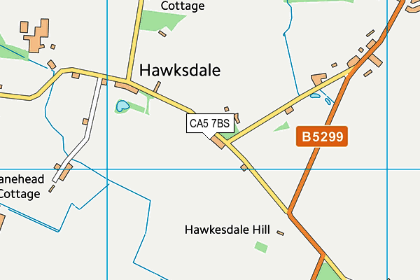 CA5 7BS map - OS VectorMap District (Ordnance Survey)