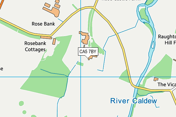 CA5 7BY map - OS VectorMap District (Ordnance Survey)