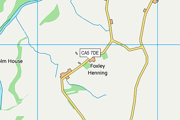CA5 7DE map - OS VectorMap District (Ordnance Survey)