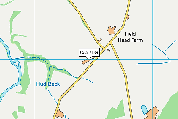 CA5 7DG map - OS VectorMap District (Ordnance Survey)