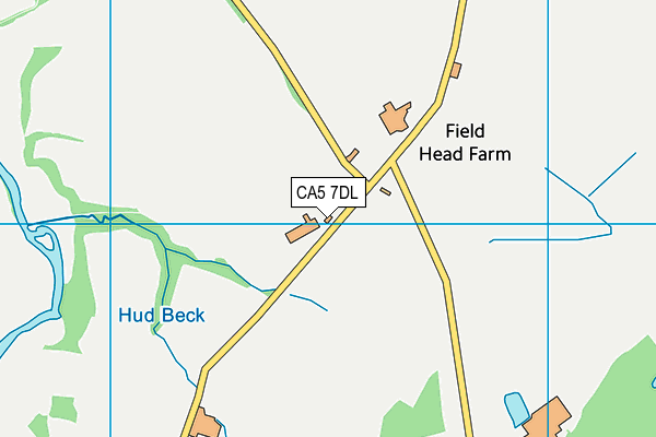 CA5 7DL map - OS VectorMap District (Ordnance Survey)