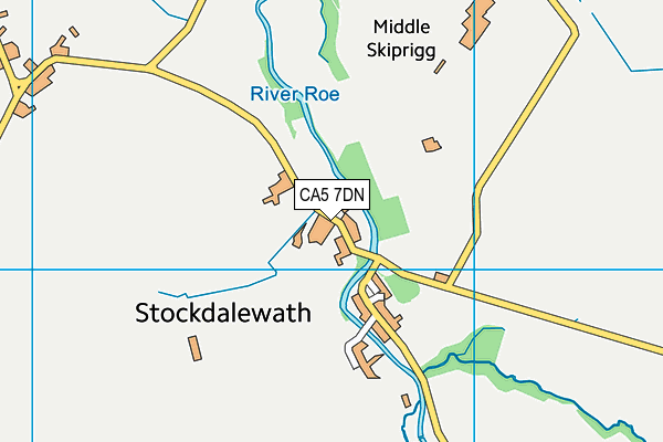 CA5 7DN map - OS VectorMap District (Ordnance Survey)