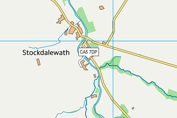 CA5 7DP map - OS VectorMap District (Ordnance Survey)