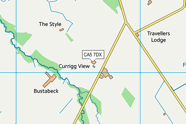 CA5 7DX map - OS VectorMap District (Ordnance Survey)