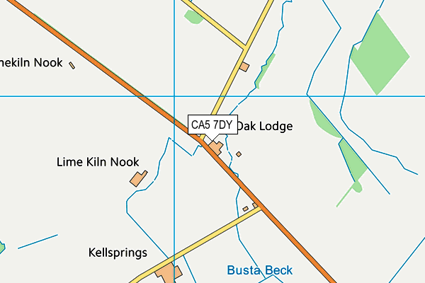 CA5 7DY map - OS VectorMap District (Ordnance Survey)