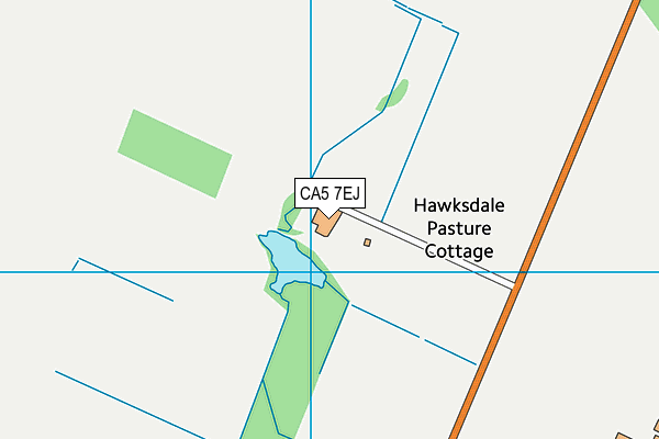 CA5 7EJ map - OS VectorMap District (Ordnance Survey)