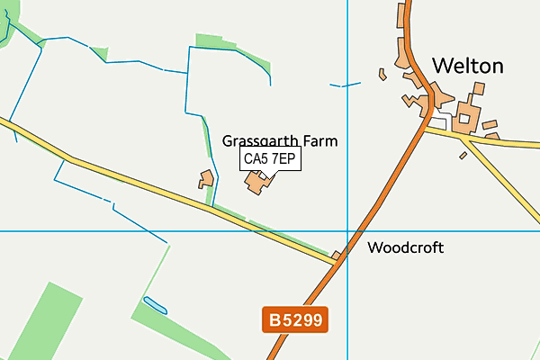 CA5 7EP map - OS VectorMap District (Ordnance Survey)