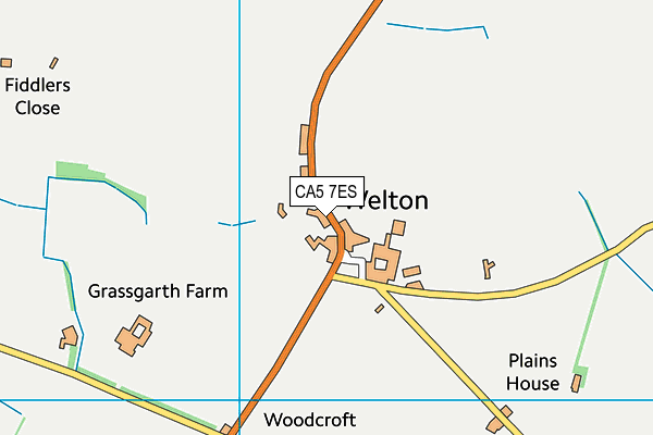 CA5 7ES map - OS VectorMap District (Ordnance Survey)