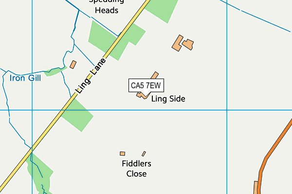 CA5 7EW map - OS VectorMap District (Ordnance Survey)