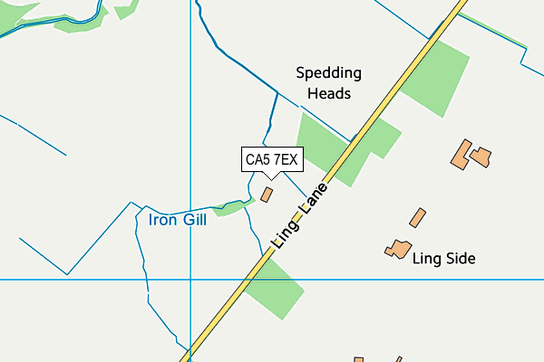 CA5 7EX map - OS VectorMap District (Ordnance Survey)