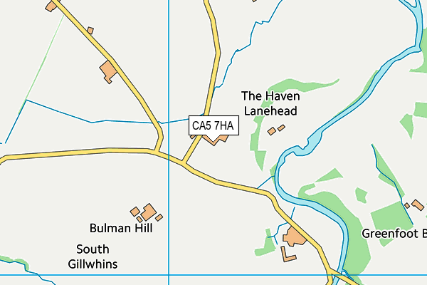 CA5 7HA map - OS VectorMap District (Ordnance Survey)