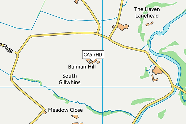 CA5 7HD map - OS VectorMap District (Ordnance Survey)