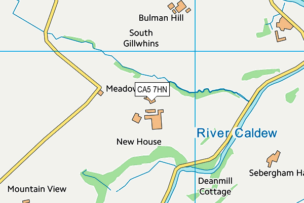 CA5 7HN map - OS VectorMap District (Ordnance Survey)