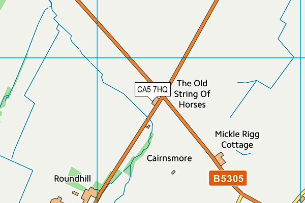 CA5 7HQ map - OS VectorMap District (Ordnance Survey)