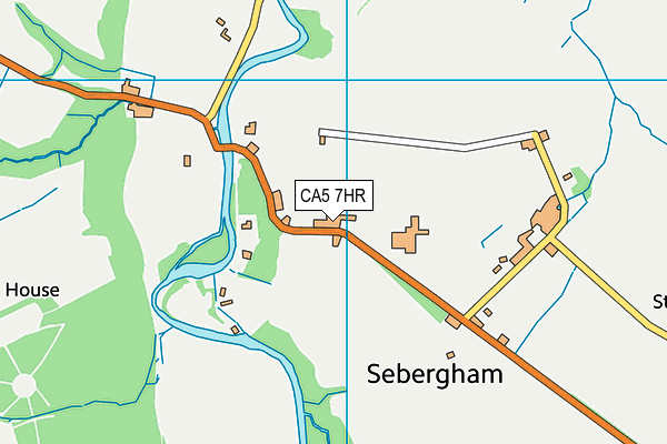 CA5 7HR map - OS VectorMap District (Ordnance Survey)