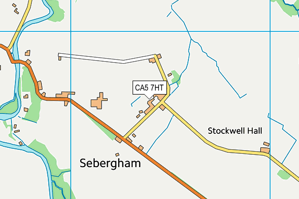 CA5 7HT map - OS VectorMap District (Ordnance Survey)