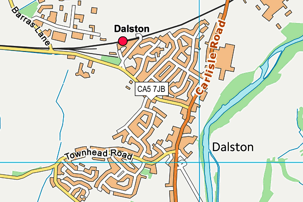 CA5 7JB map - OS VectorMap District (Ordnance Survey)