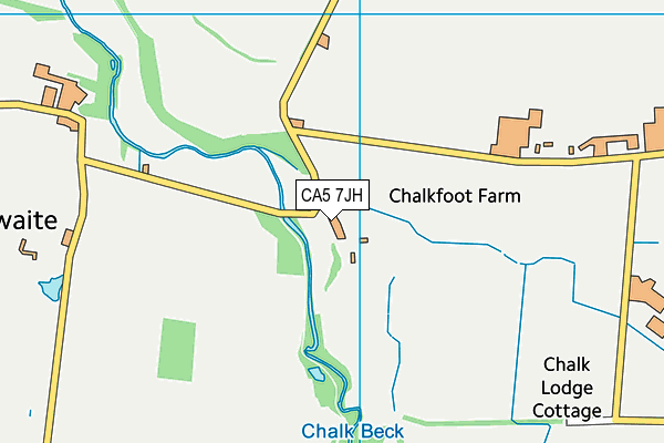 CA5 7JH map - OS VectorMap District (Ordnance Survey)