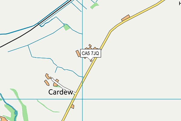 CA5 7JQ map - OS VectorMap District (Ordnance Survey)